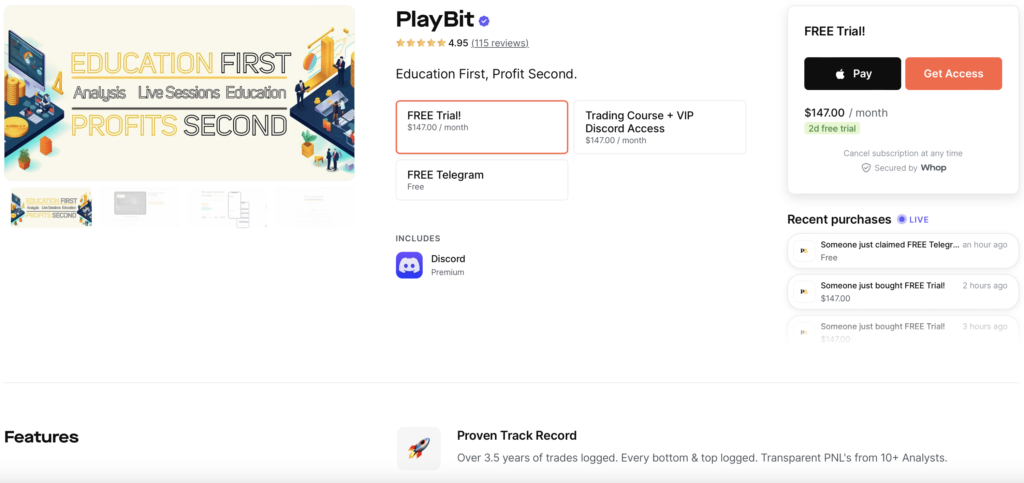 PlayBit Crypto Trading Discord Server