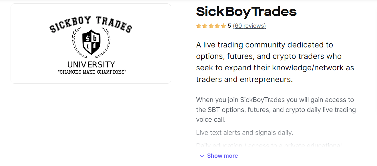 SickBoyTrades Review