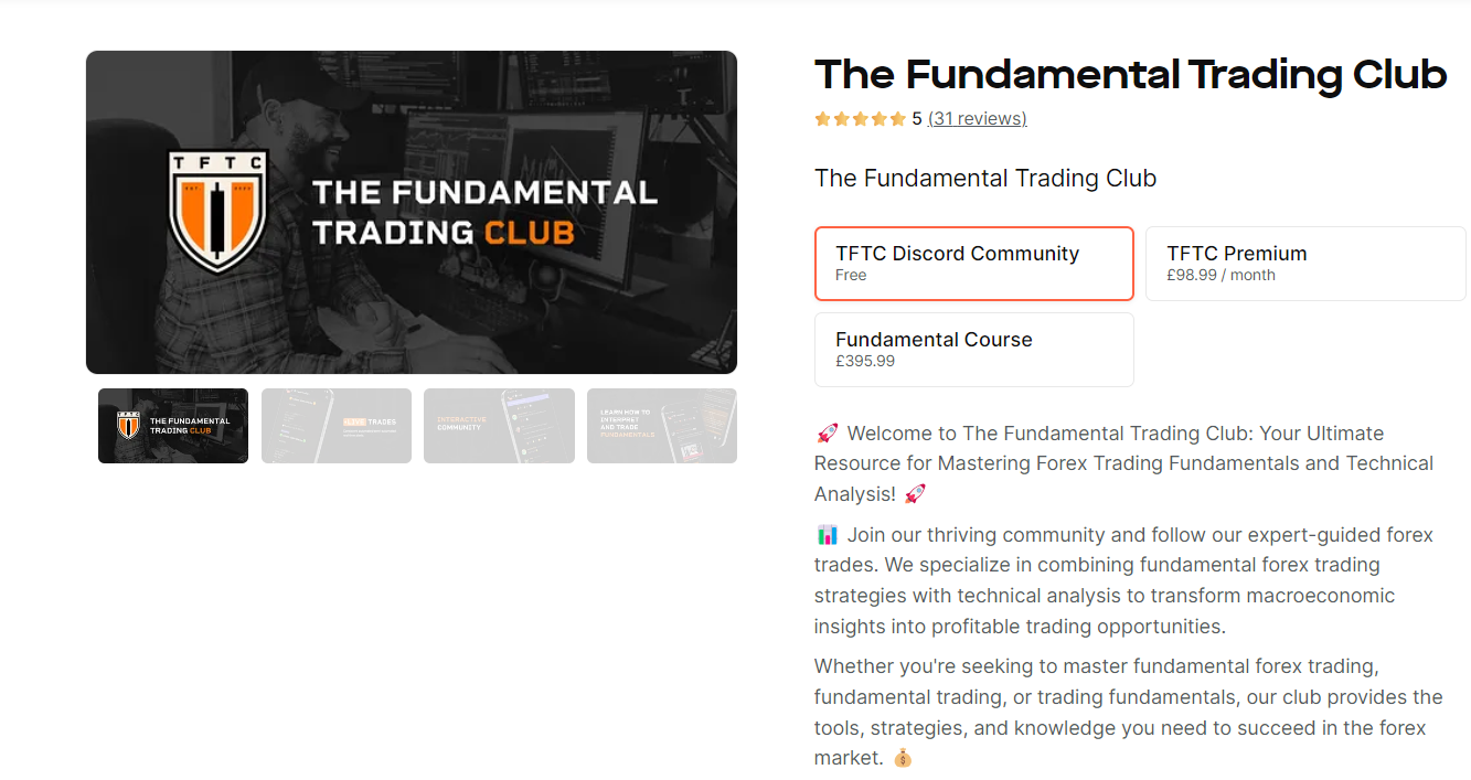 Fundamental Trading Club Review