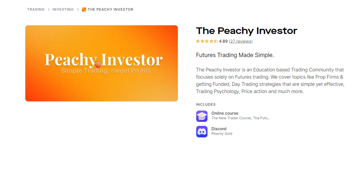 The Peachy Investor Review