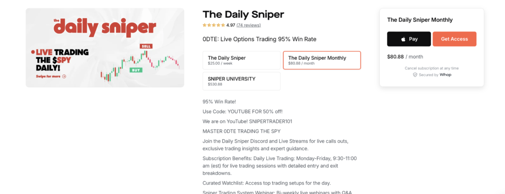 The Daily Sniper Trading Group Review