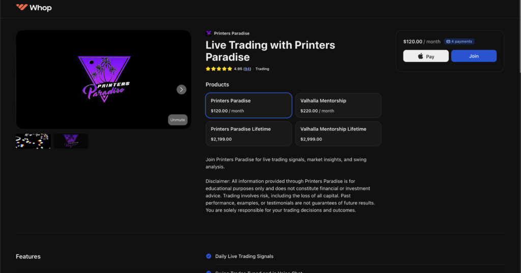 Printers Paradise Review