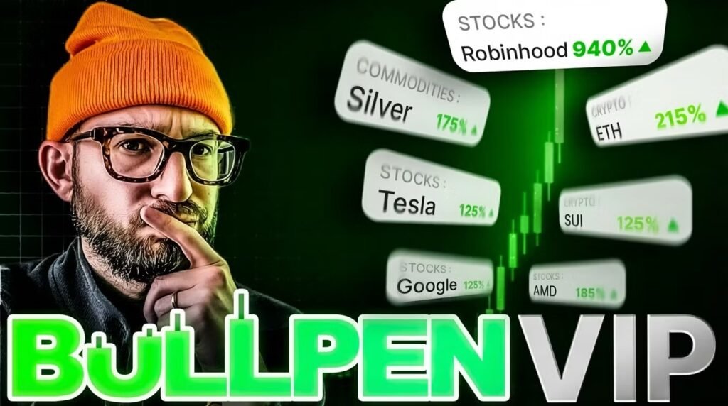Bullpen VIP review — crypto and stock market trading community on Whop