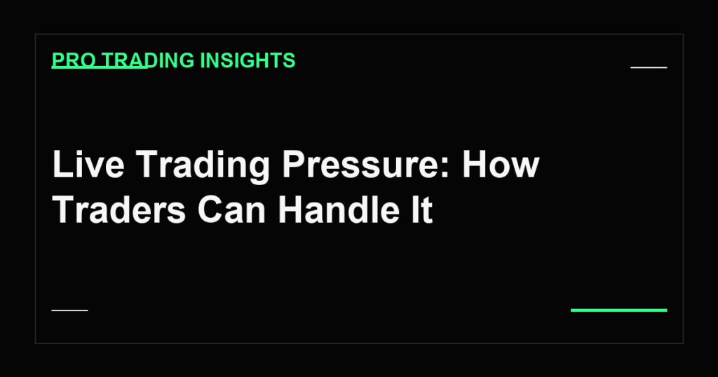 Live Trading Pressure: How Traders Can Handle It - Pro Trading Insights