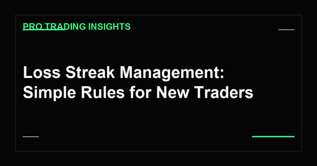 Loss Streak Management: Simple Rules for New Traders - Pro Trading Insights