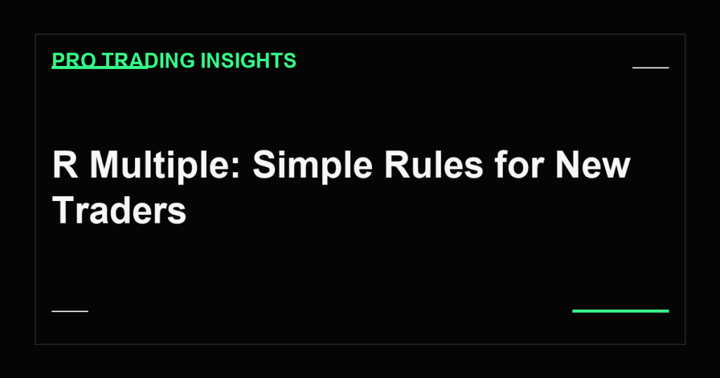 R Multiple: Simple Rules for New Traders - Pro Trading Insights