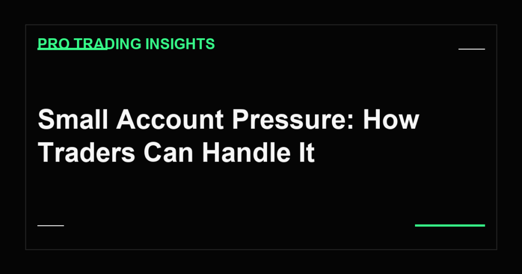Small Account Pressure: How Traders Can Handle It - Pro Trading Insights