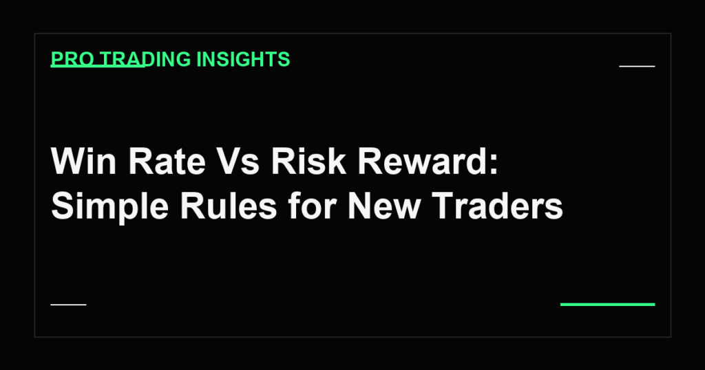 Win Rate Vs Risk Reward: Simple Rules for New Traders - Pro Trading Insights